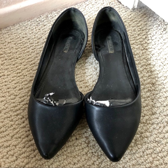 Faux Leather Flats - Picture 2 of 4